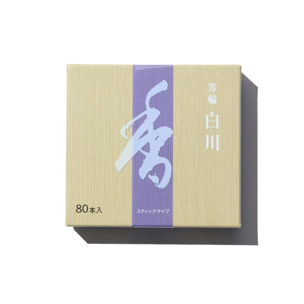 Shoyeido Incense Co. Shirakawa/White River (80 Sticks)