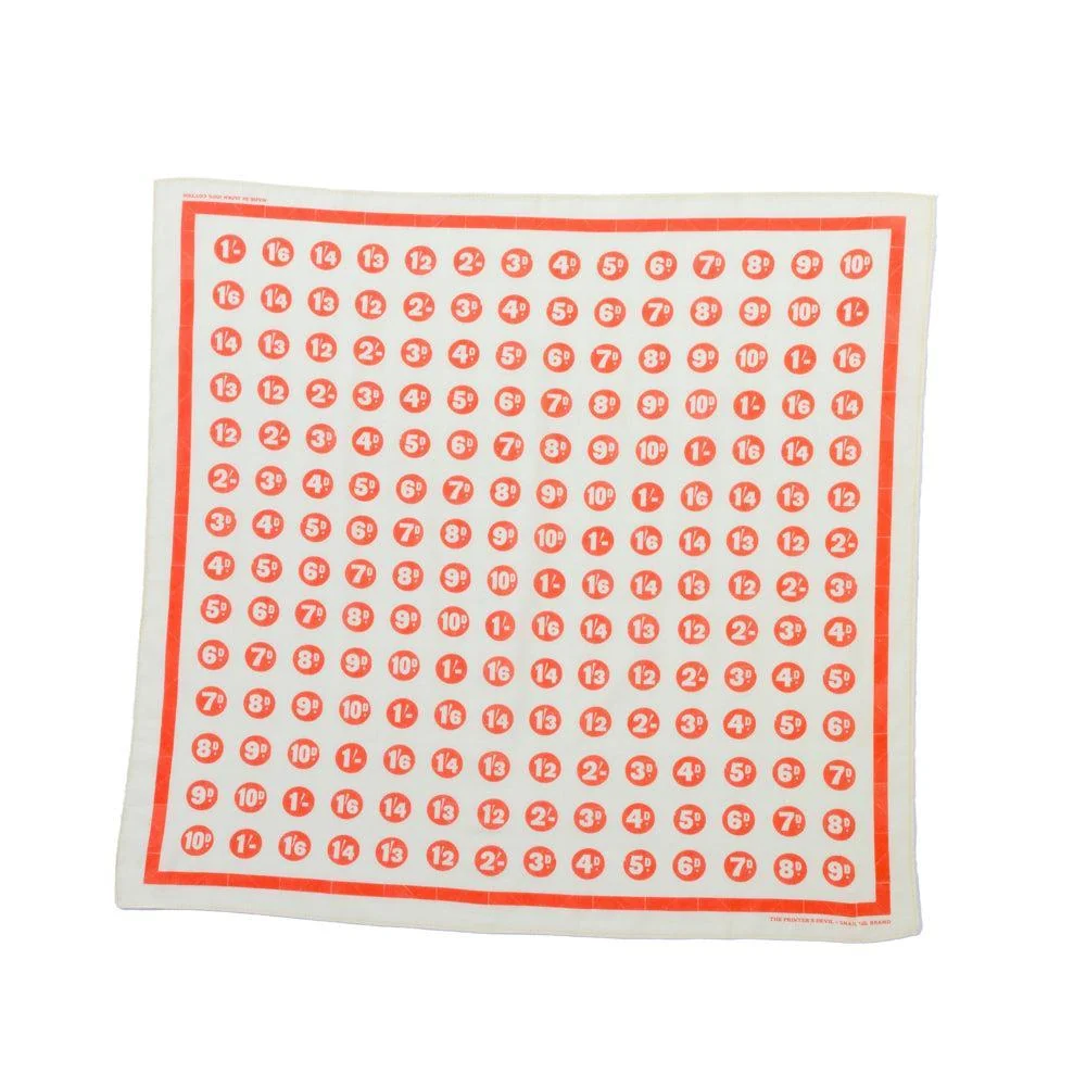 Snail Brand Bandana Coin - YELLOW RED