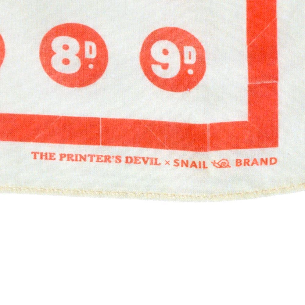 Snail Brand Bandana Coin - YELLOW RED - Image 2