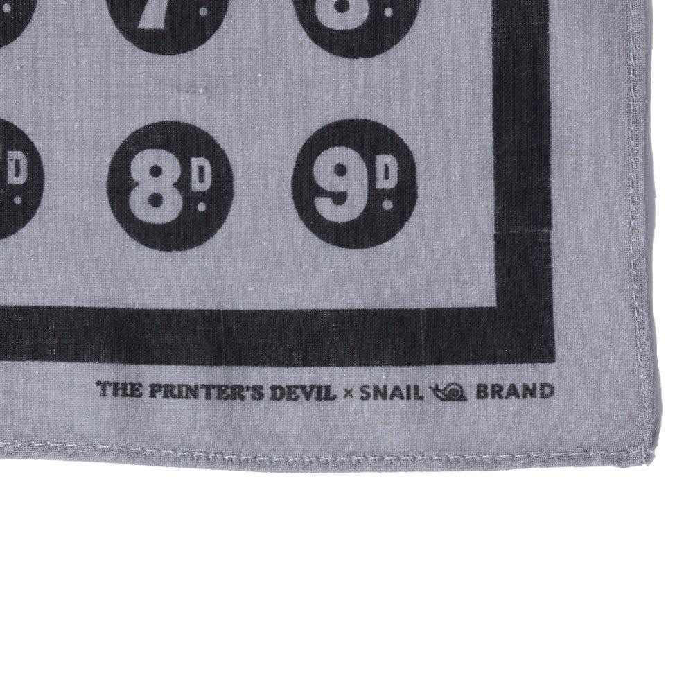 Snail Brand Bandana Coin - GREY - Image 2