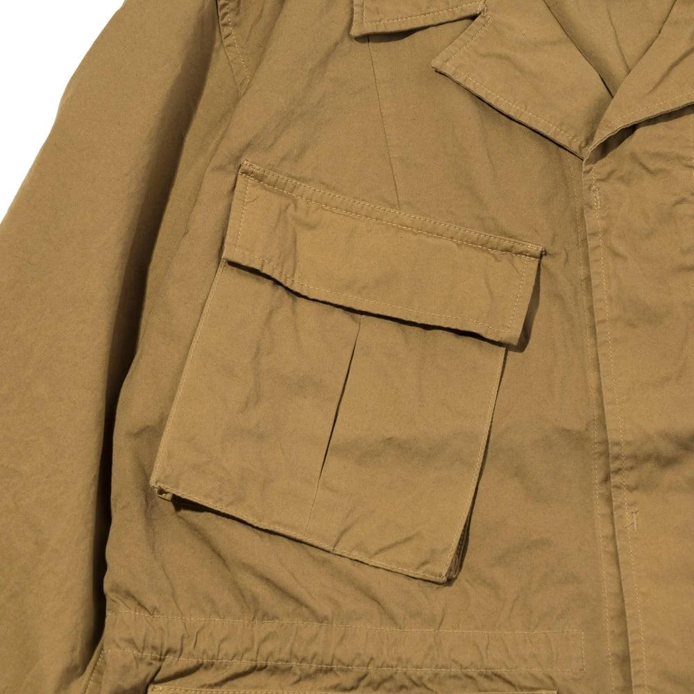 Soundman Albany Fatigue Jacket Khaki Beige - Image 4