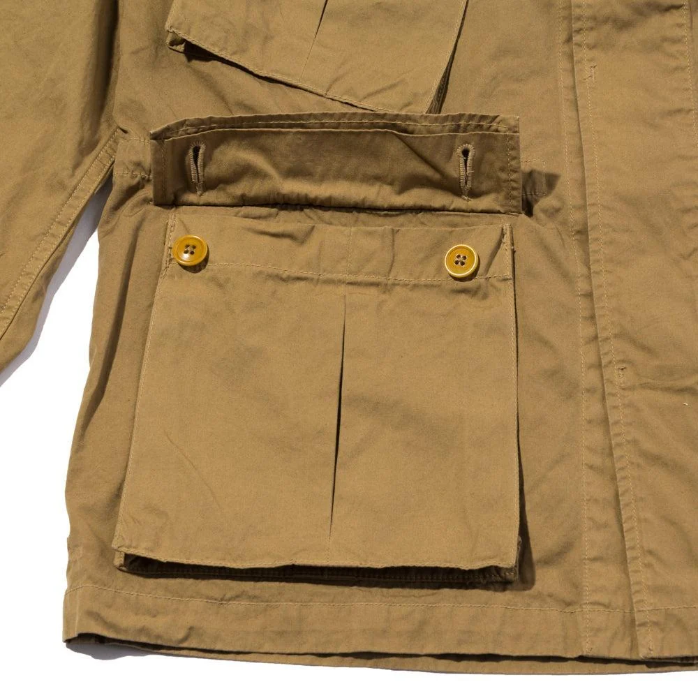 Soundman Albany Fatigue Jacket Khaki Beige - Image 5