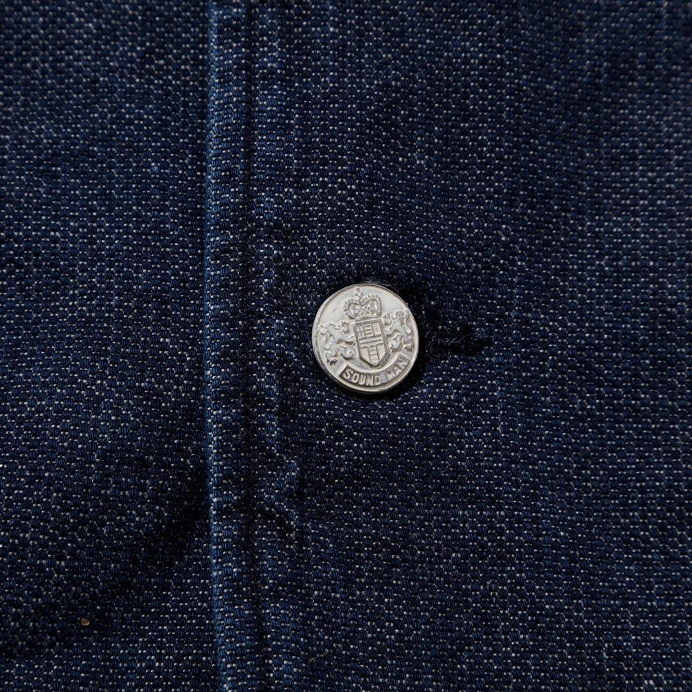 Soundman Birmingham Jacket Cotton/Linen Indigo - Image 5