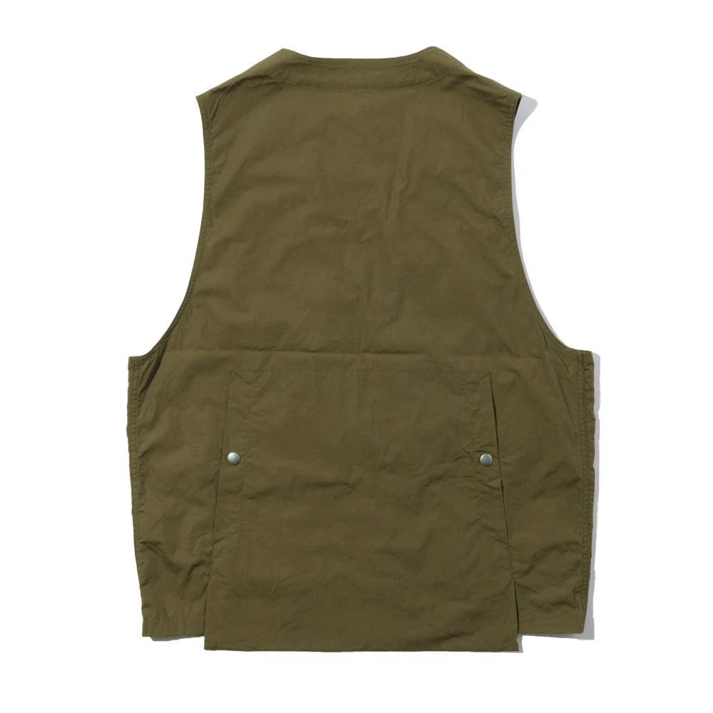 Soundman Blazer Vest Army Green - Image 2