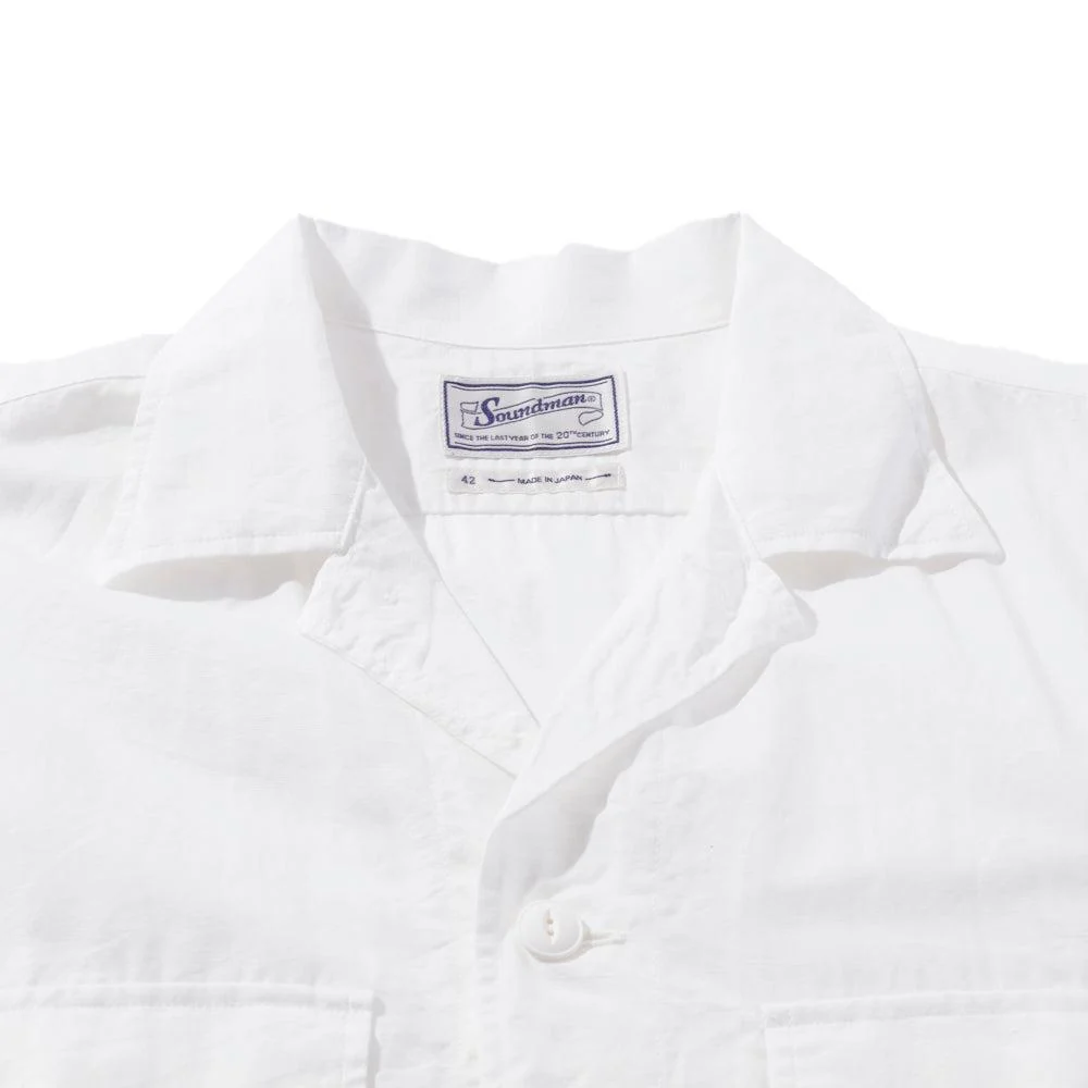 Soundman Morris Shirt White - Image 3