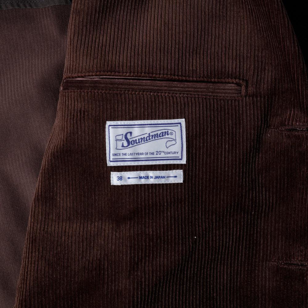 Soundman Rector Corduroy Jacket Brown - Image 10