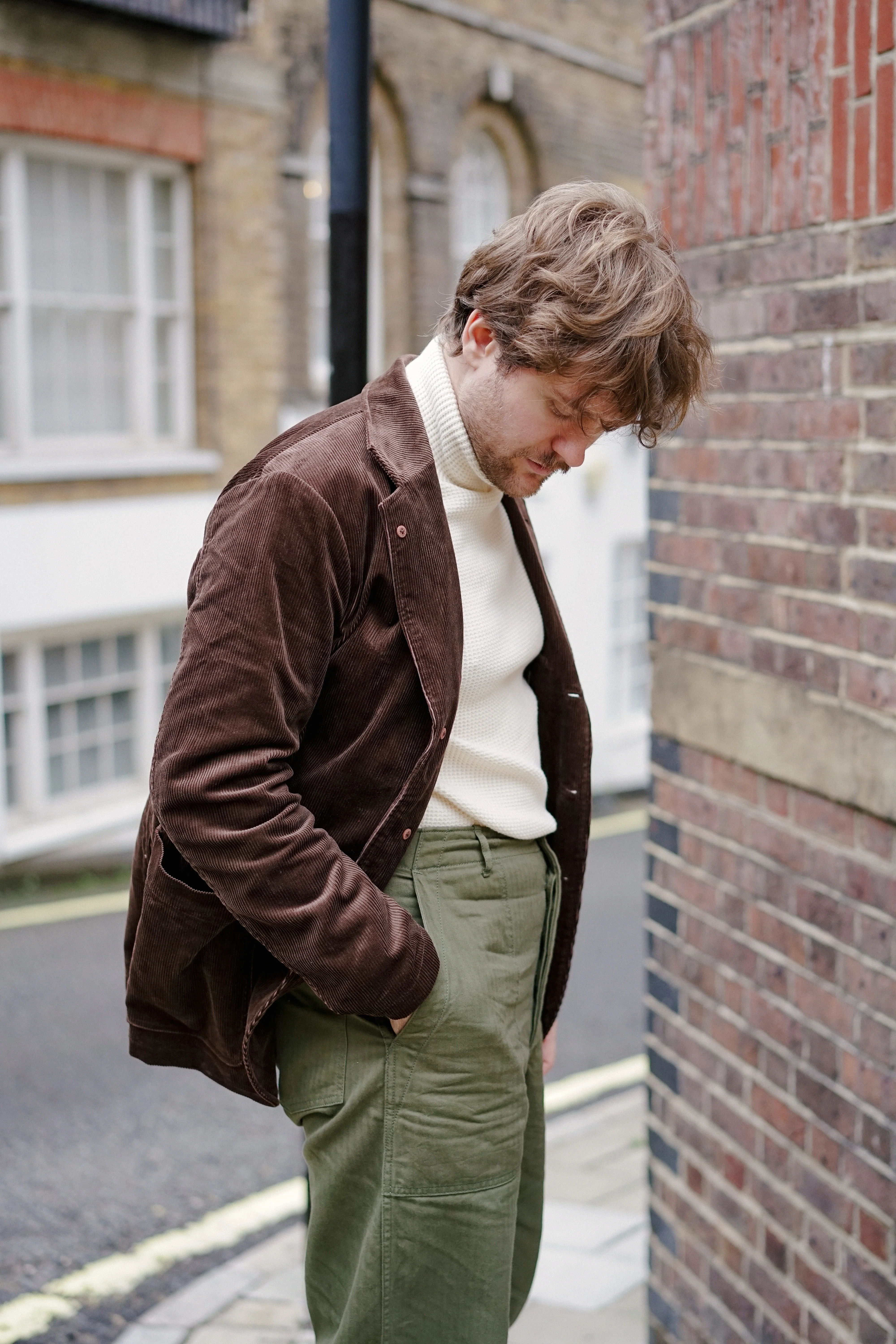 Soundman Rector Corduroy Jacket Brown - Image 13