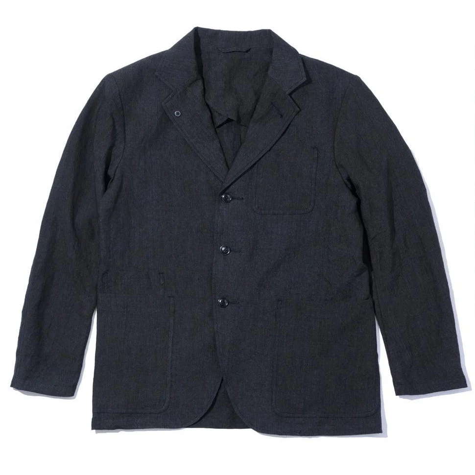 Soundman Rector Linen Jacket Black