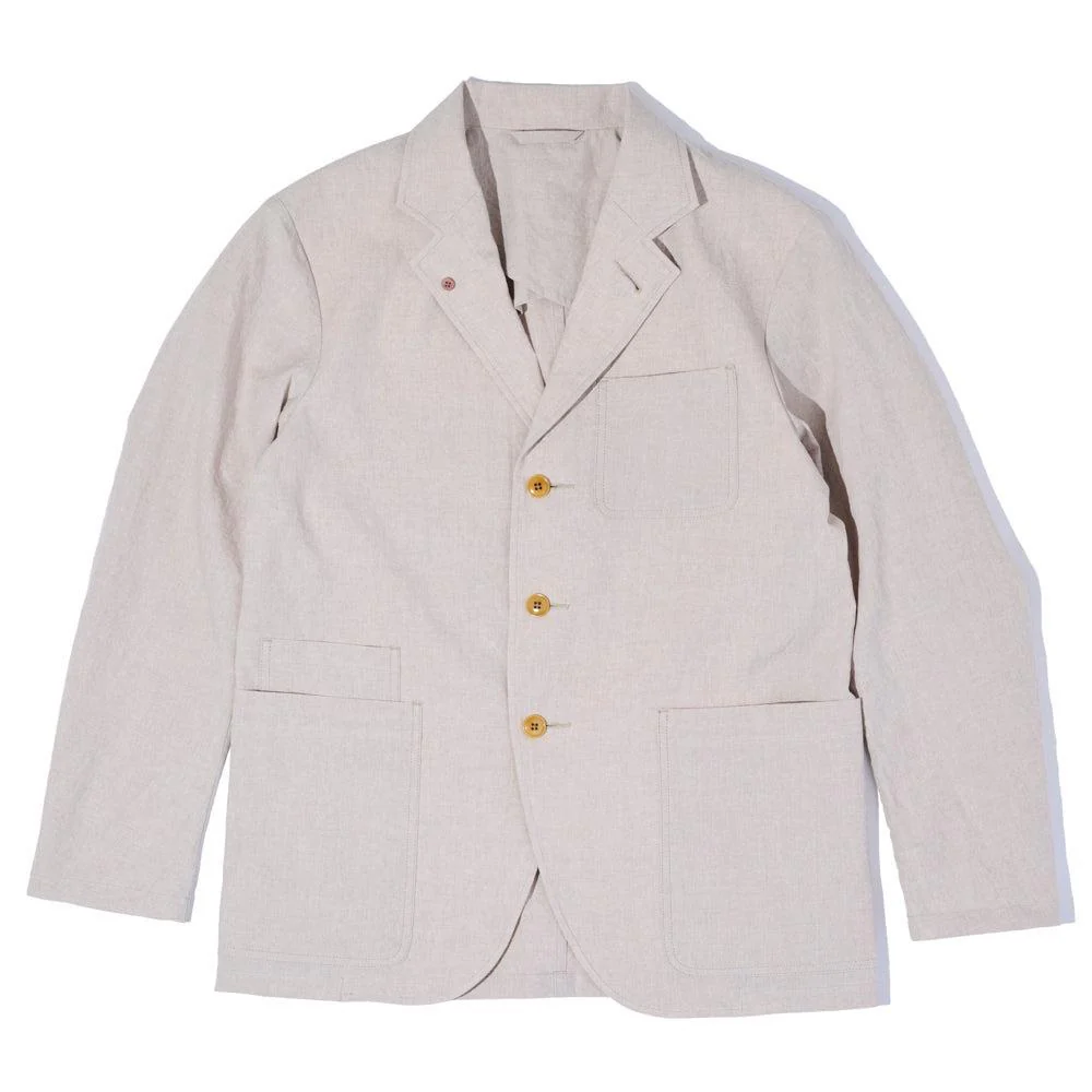 Soundman Rector Linen Jacket Natural