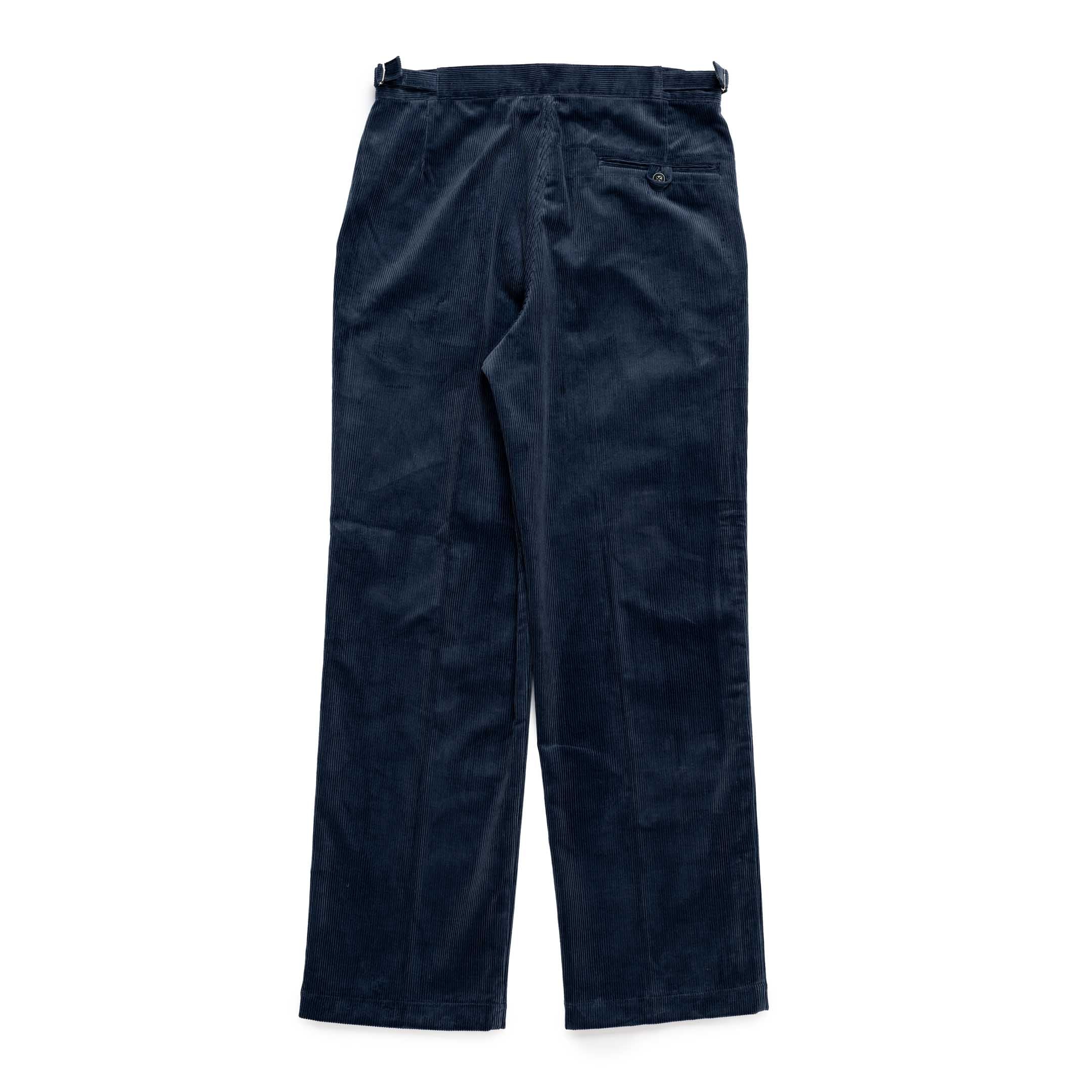 Soundman Rumford Corduroy Trousers Navy - Image 2