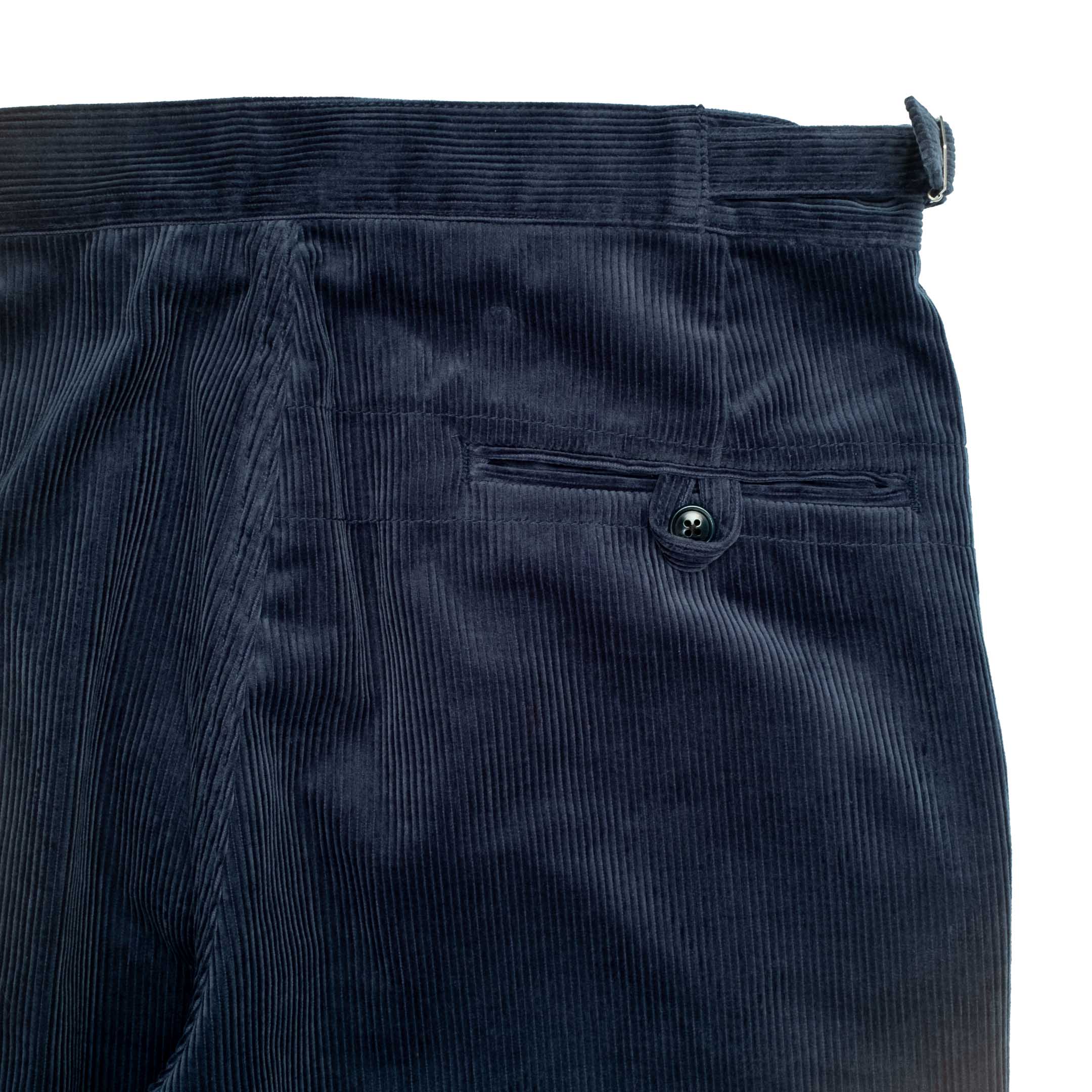 Soundman Rumford Corduroy Trousers Navy - Image 5