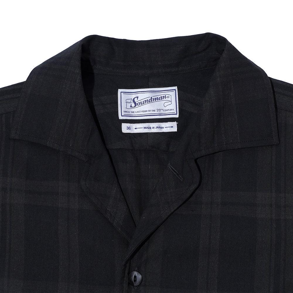 Soundman Shark II Open Collar Shirt Grey - Image 3