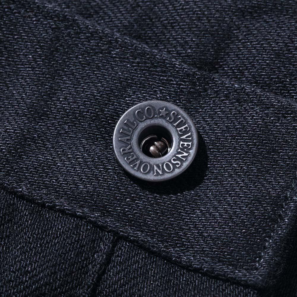 Stevenson Overall 120-OSS 14oz Jean Black - Image 4