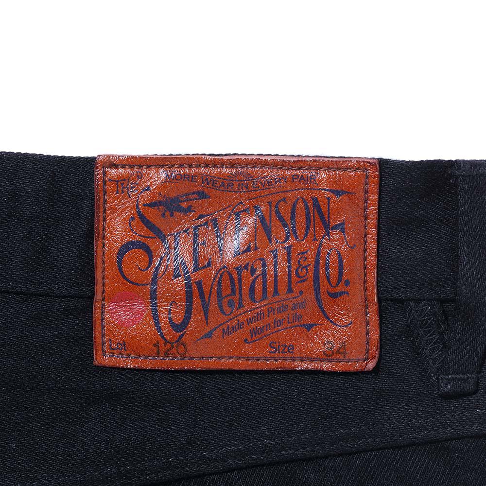 Stevenson Overall 120-OSS 14oz Jean Black - Image 7