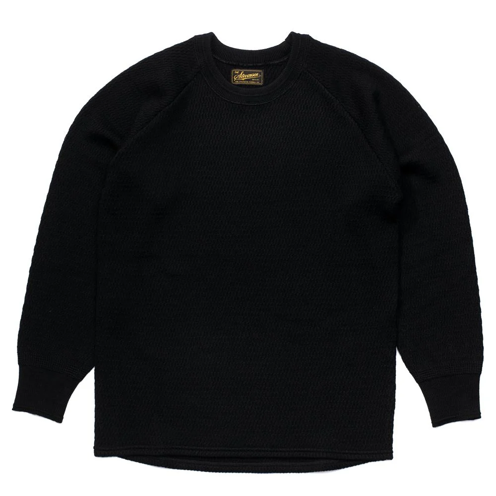 Stevenson Overall L/S Wool Thermal Black