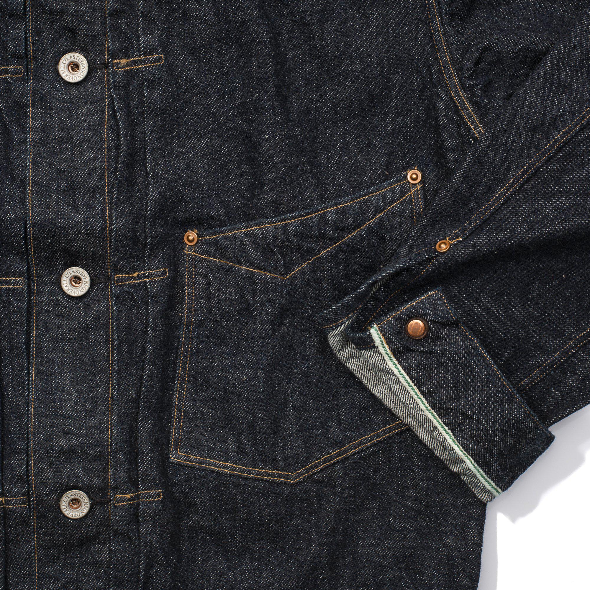 Stevenson Overall Saddle Horn Type II Indigo - Image 6