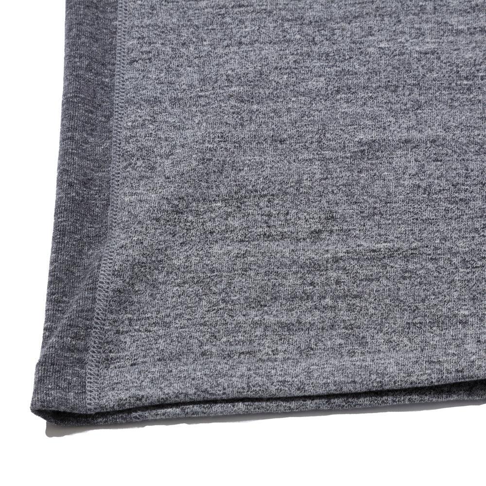 Stevenson Overall Sideflex Loopwheel S/S Henley Heather Grey - Image 3