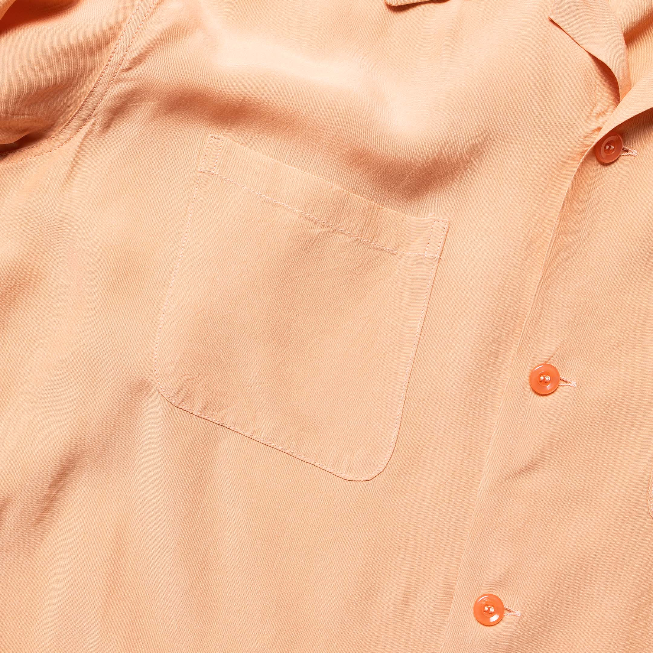 Style Eyes by Toyo Enterprise Plain Rayon Bowling Shirt Pink - Image 4