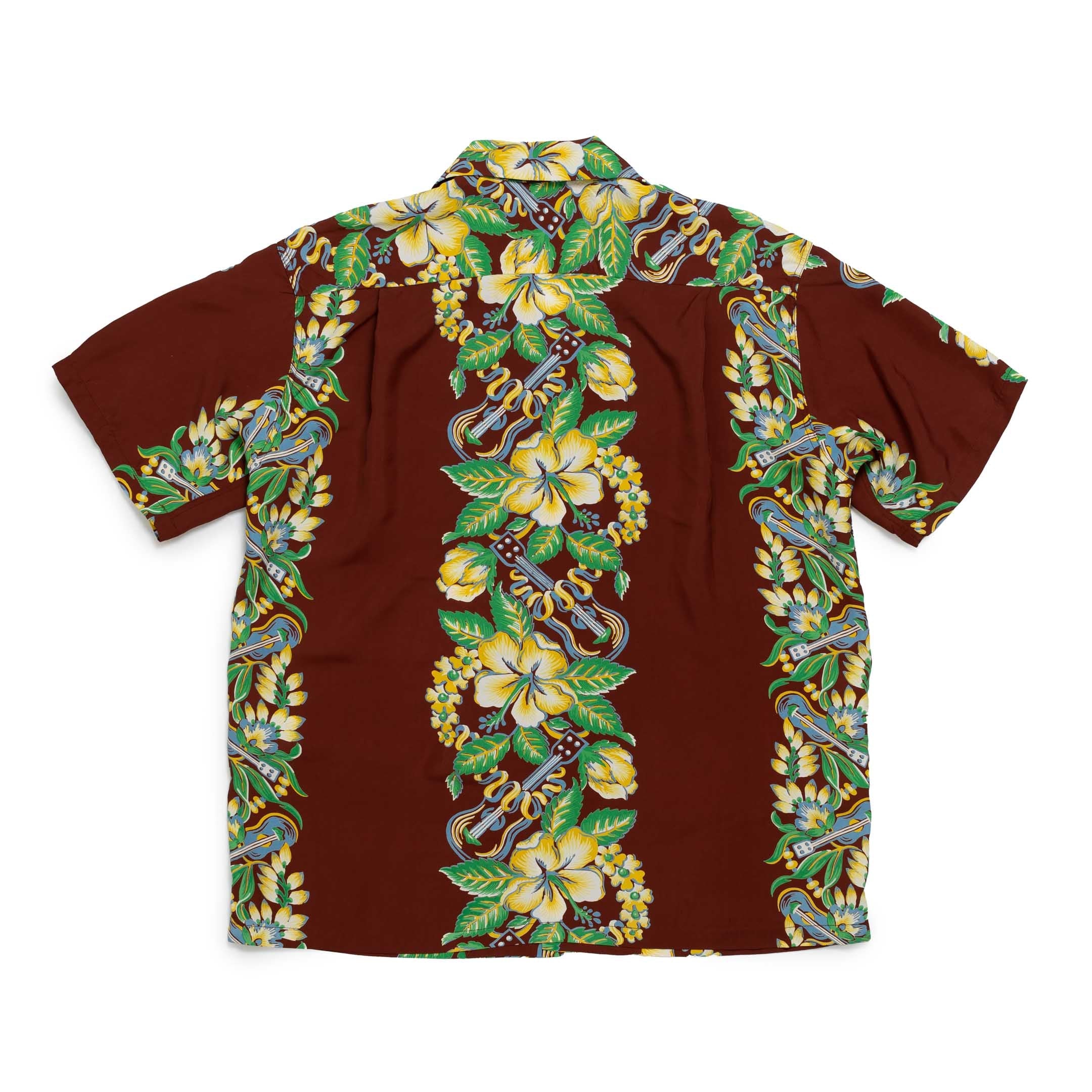 Sun Surf Blessing Gift From Hawaii Hawaiian Shirt Brown - Image 3