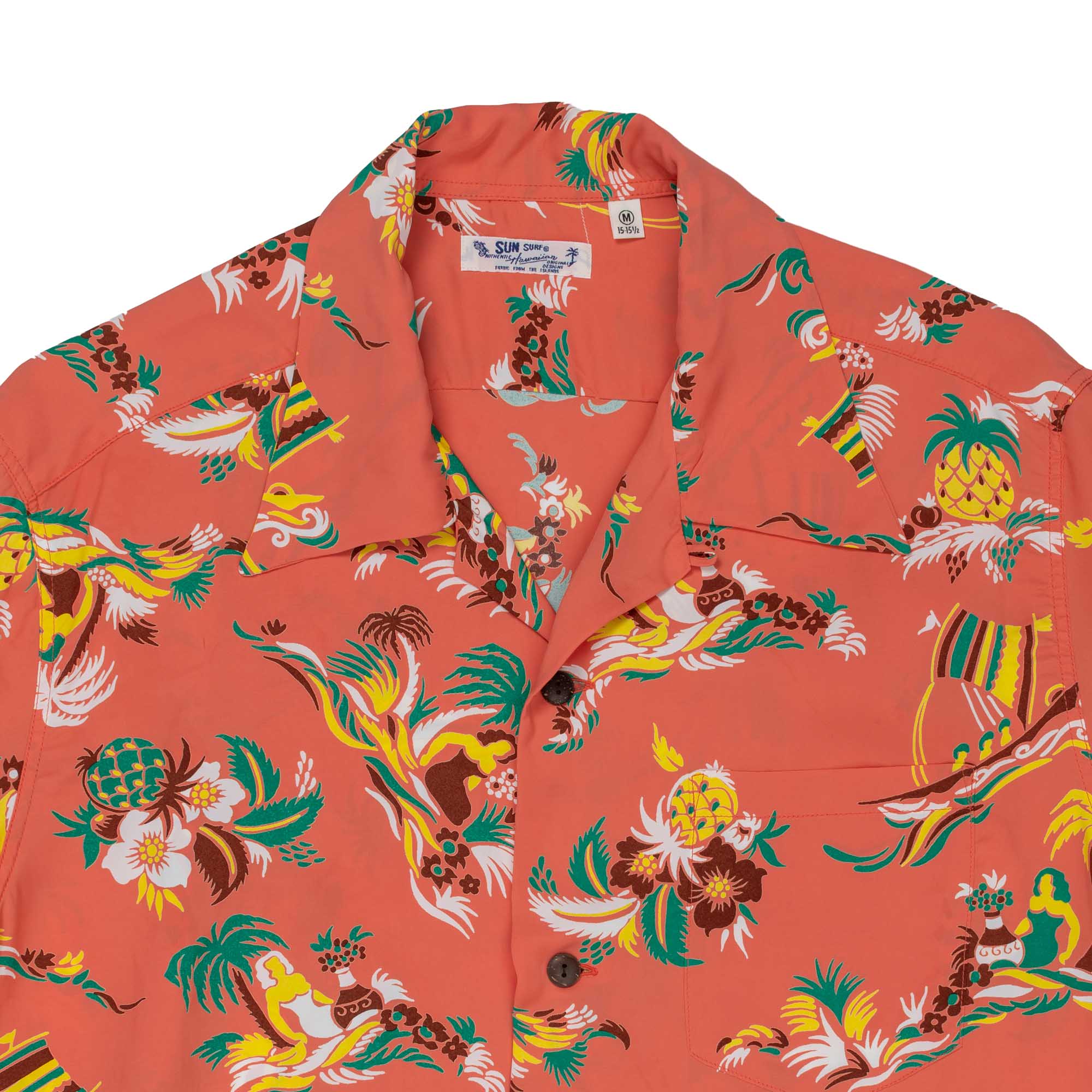 Sun Surf Island Trip Hawaiian Shirt Red - Image 3