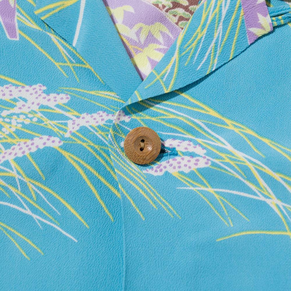 Sun Surf Scarecrow Hawaiian Shirt Blue - Image 4