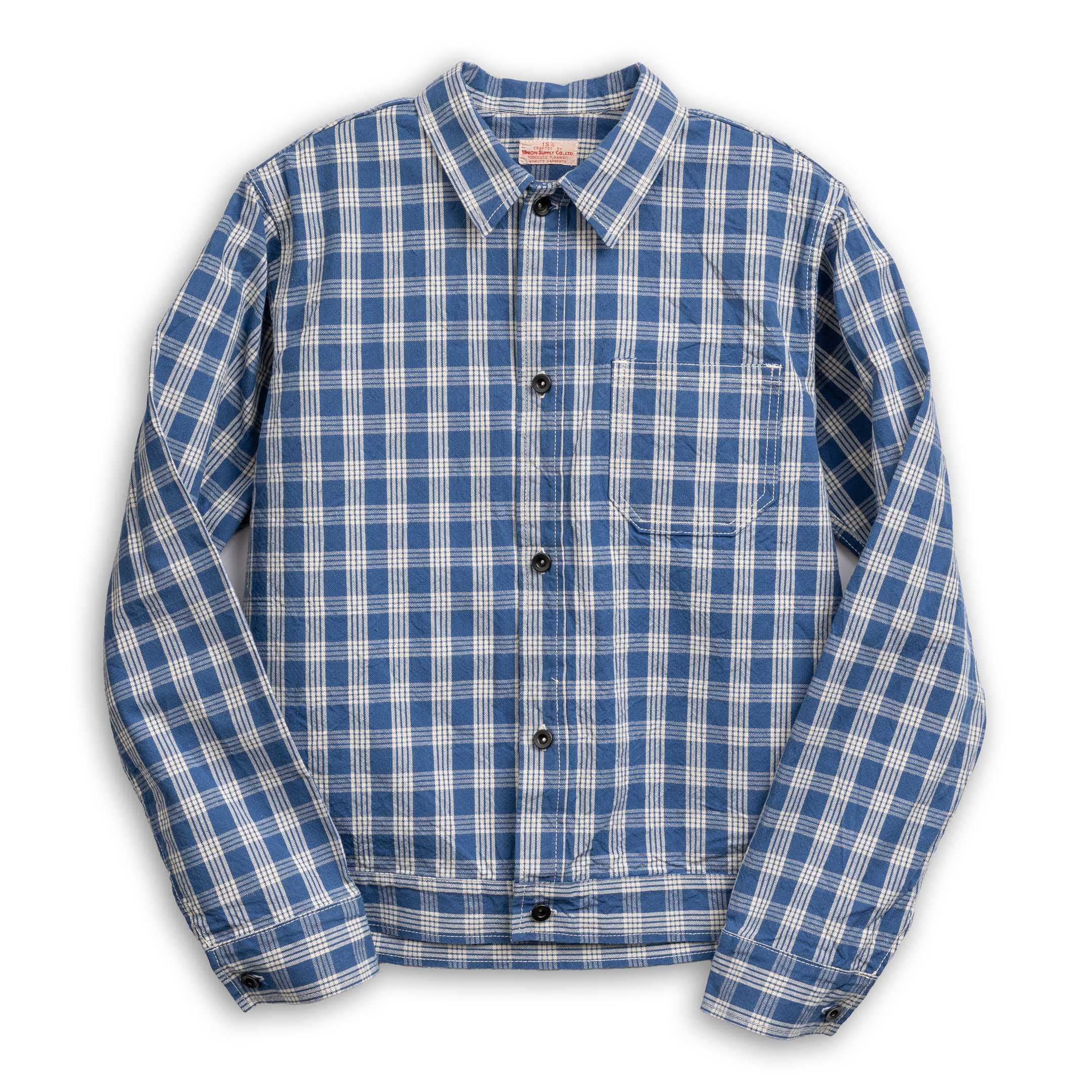 Sun Surf Union Supply Palaka Jacket Navy