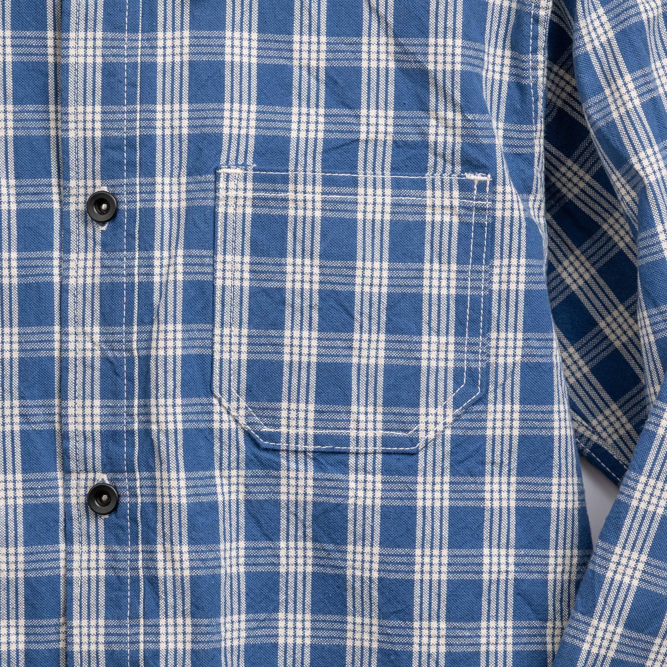 Sun Surf Union Supply Palaka Jacket Navy - Image 3