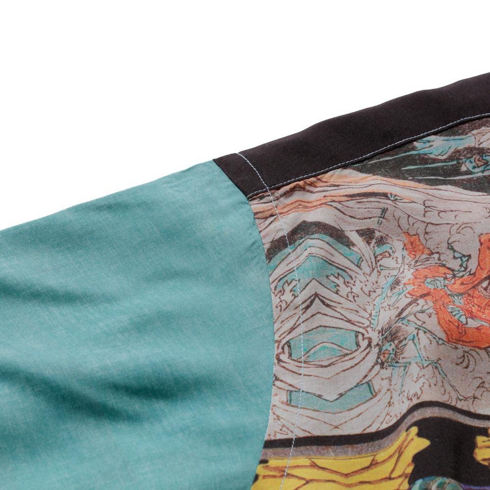 Sun Surf × Yoshitoshi Tsukioka Special Edition Hawaiian Shirt 'Murasaki Inaka Genji' - Image 4