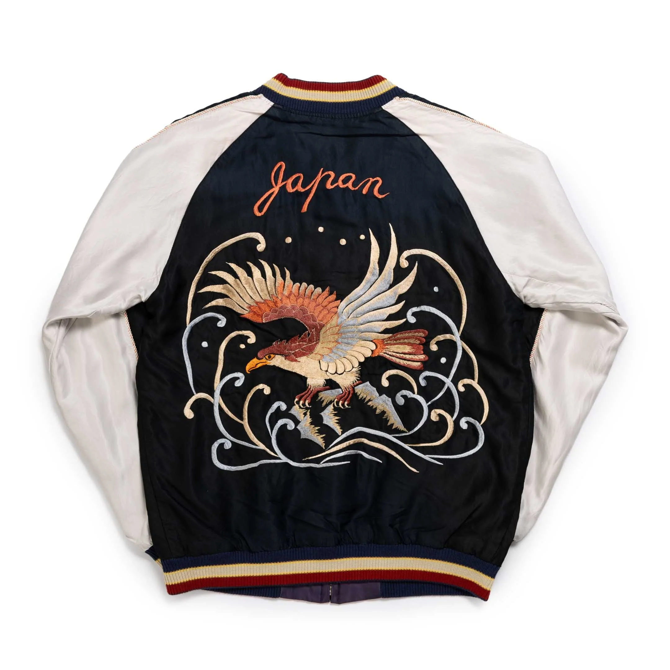 Tailor Toyo Acetate Suka 'Aging' Navy Eagle x Dragon Black - Image 4