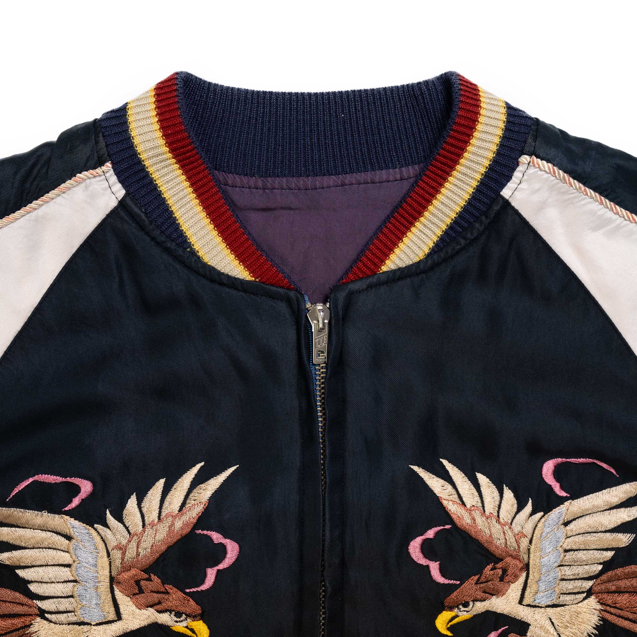 Tailor Toyo Acetate Suka 'Aging' Navy Eagle x Dragon Black - Image 5