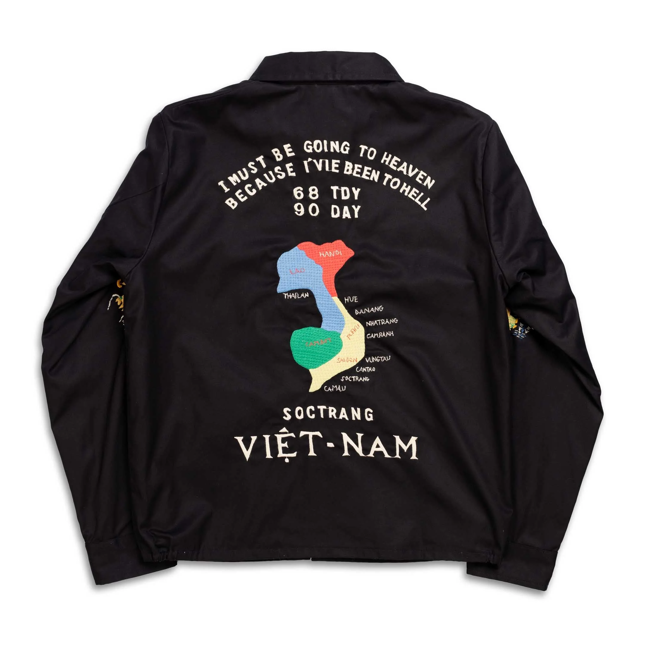 Tailor Toyo Cotton Vietnam Jacket Black - Image 2