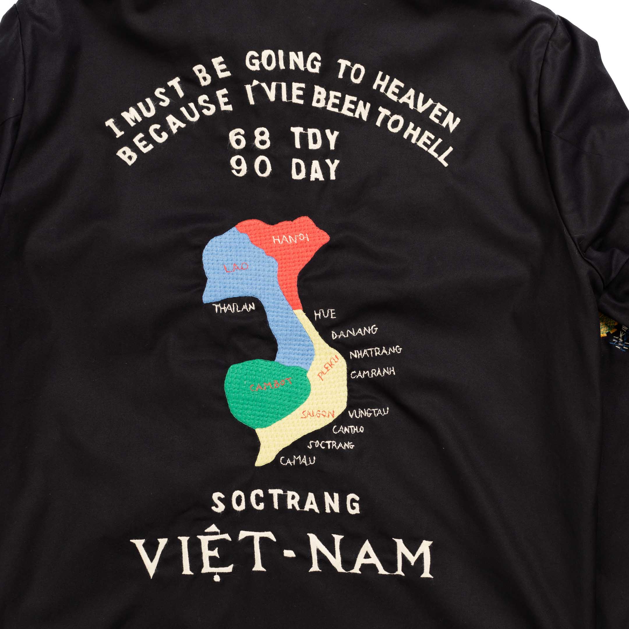 Tailor Toyo Cotton Vietnam Jacket Black - Image 7