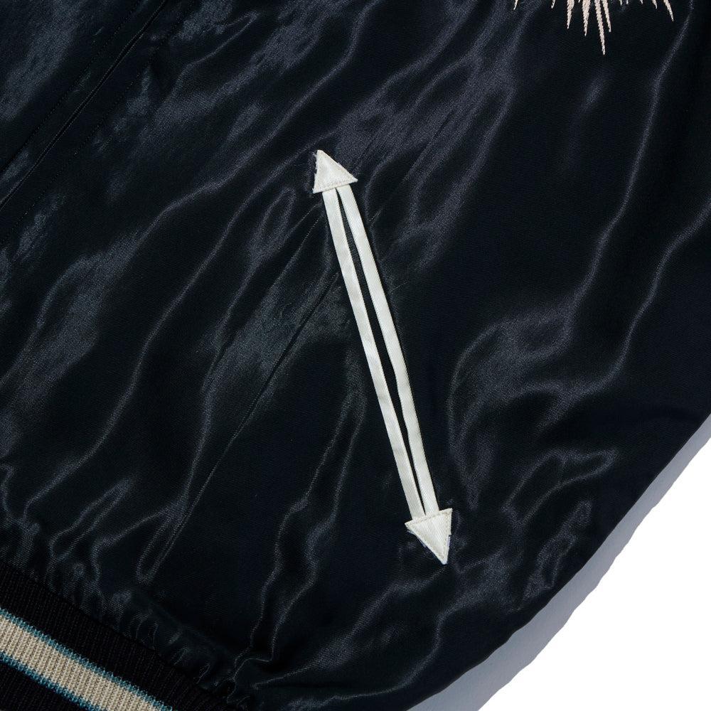 Tailor Toyo Mid 1950s Style Souvenir Jacket Roaring Tiger x Black Dragon - Image 9