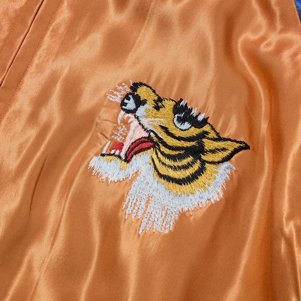 Tailor Toyo Mid 1950s Style Souvenir Jacket Tiger Head x Japan Map - Image 16