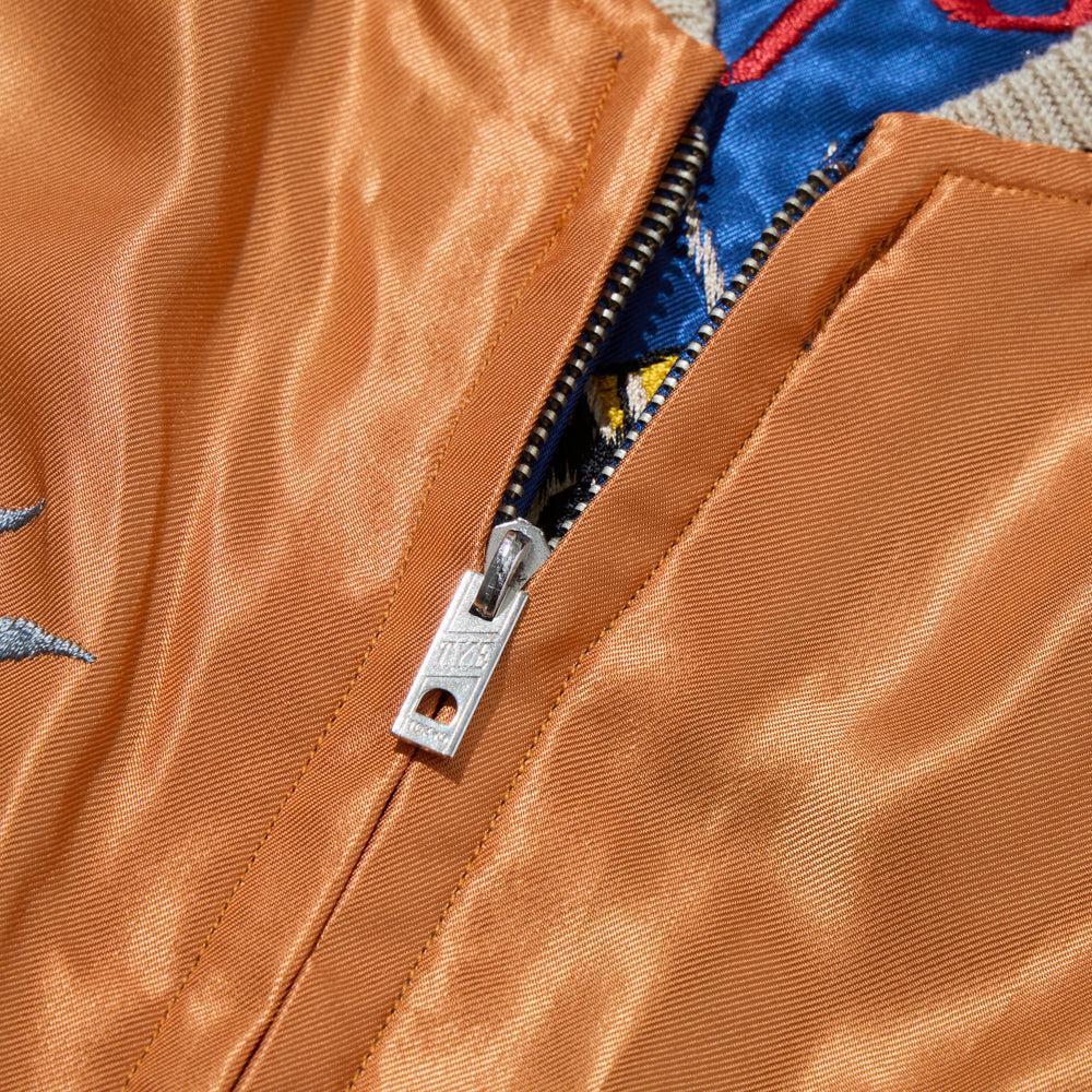 Tailor Toyo Mid 1950s Style Souvenir Jacket Tiger Head x Japan Map - Image 22
