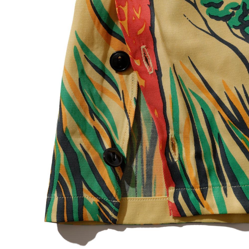 The Groovin High 1940's Beach Shirt Yellow - Image 7