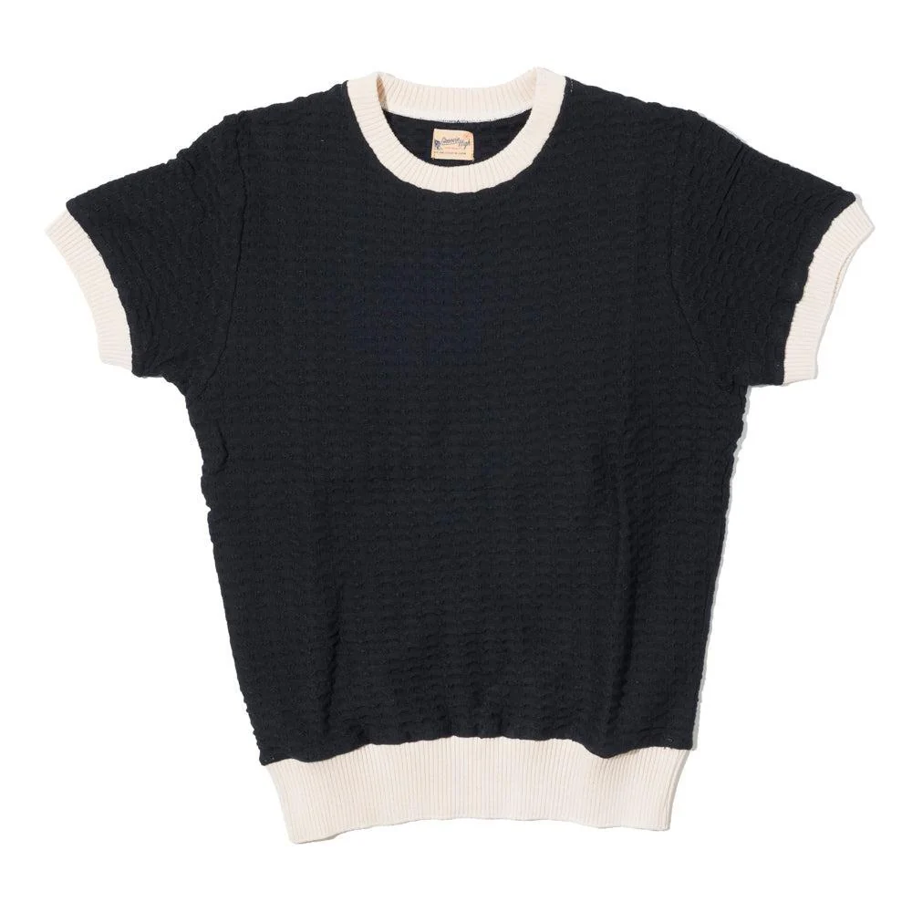 The Groovin High 1940's Summer Knit Black