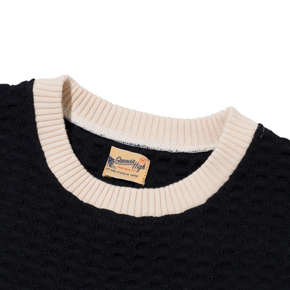 The Groovin High 1940's Summer Knit Black - Image 4