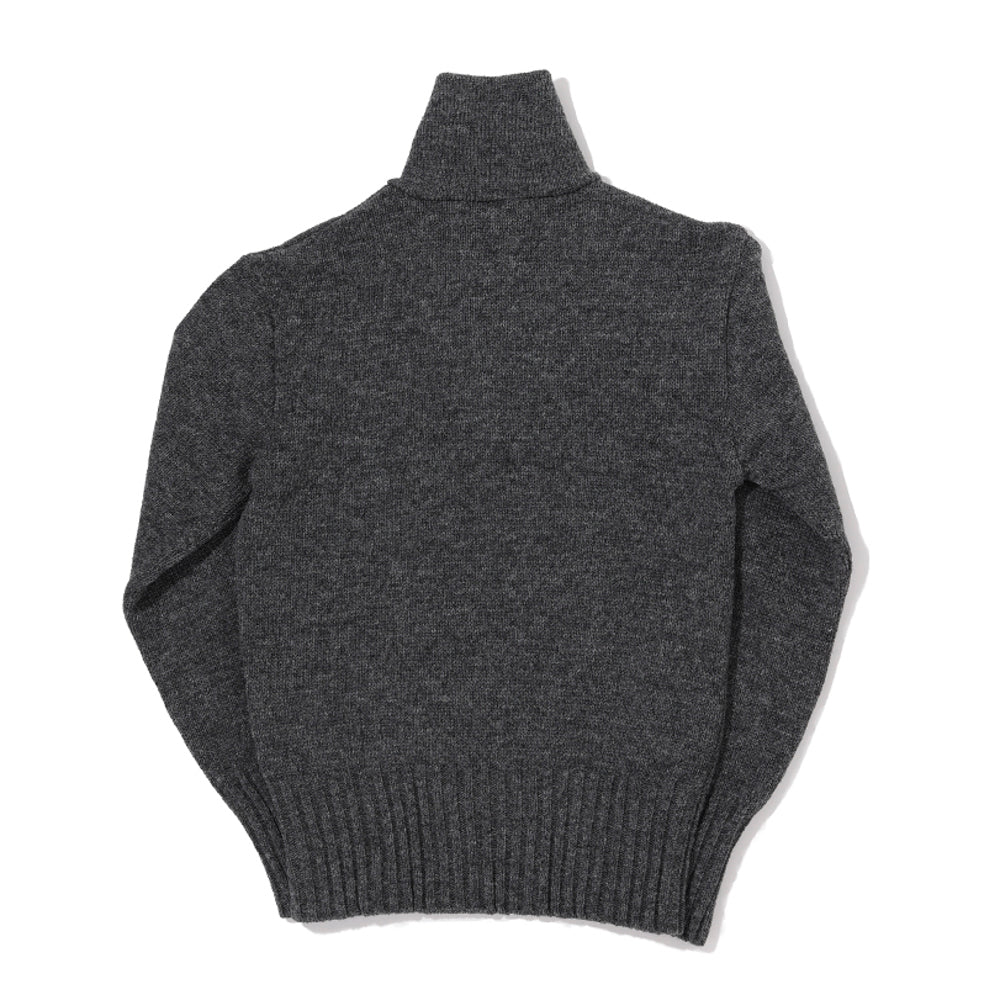 The Groovin High 1940's Zip-Up Knit Grey - Image 2