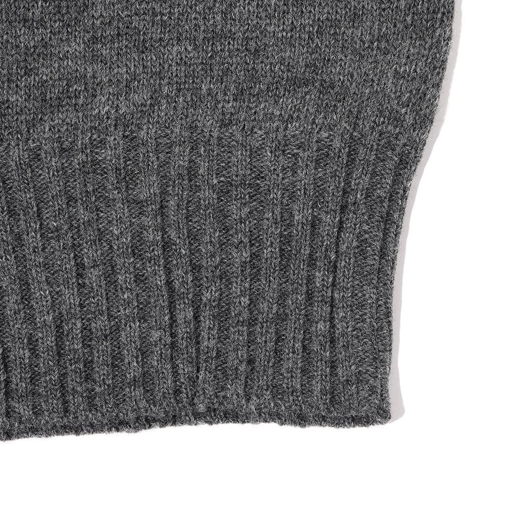 The Groovin High 1940's Zip-Up Knit Grey - Image 5