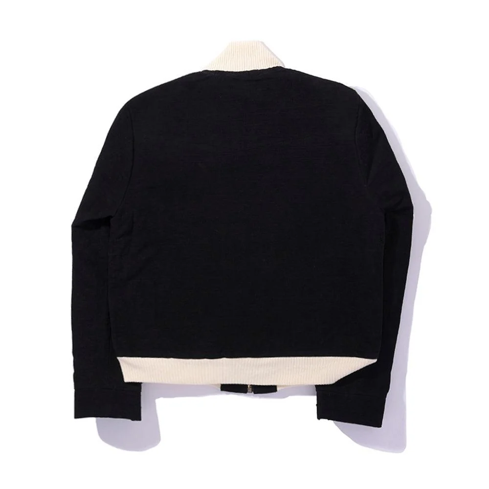 The Groovin High 1950's Corduroy Blouson Black - Image 2
