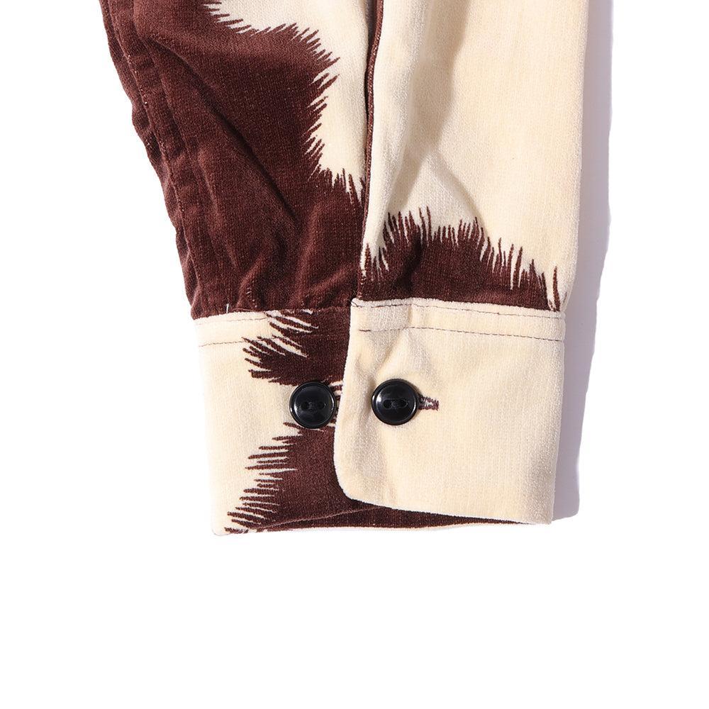 The Groovin High 1950's Flannel Shirt Cream - Image 8