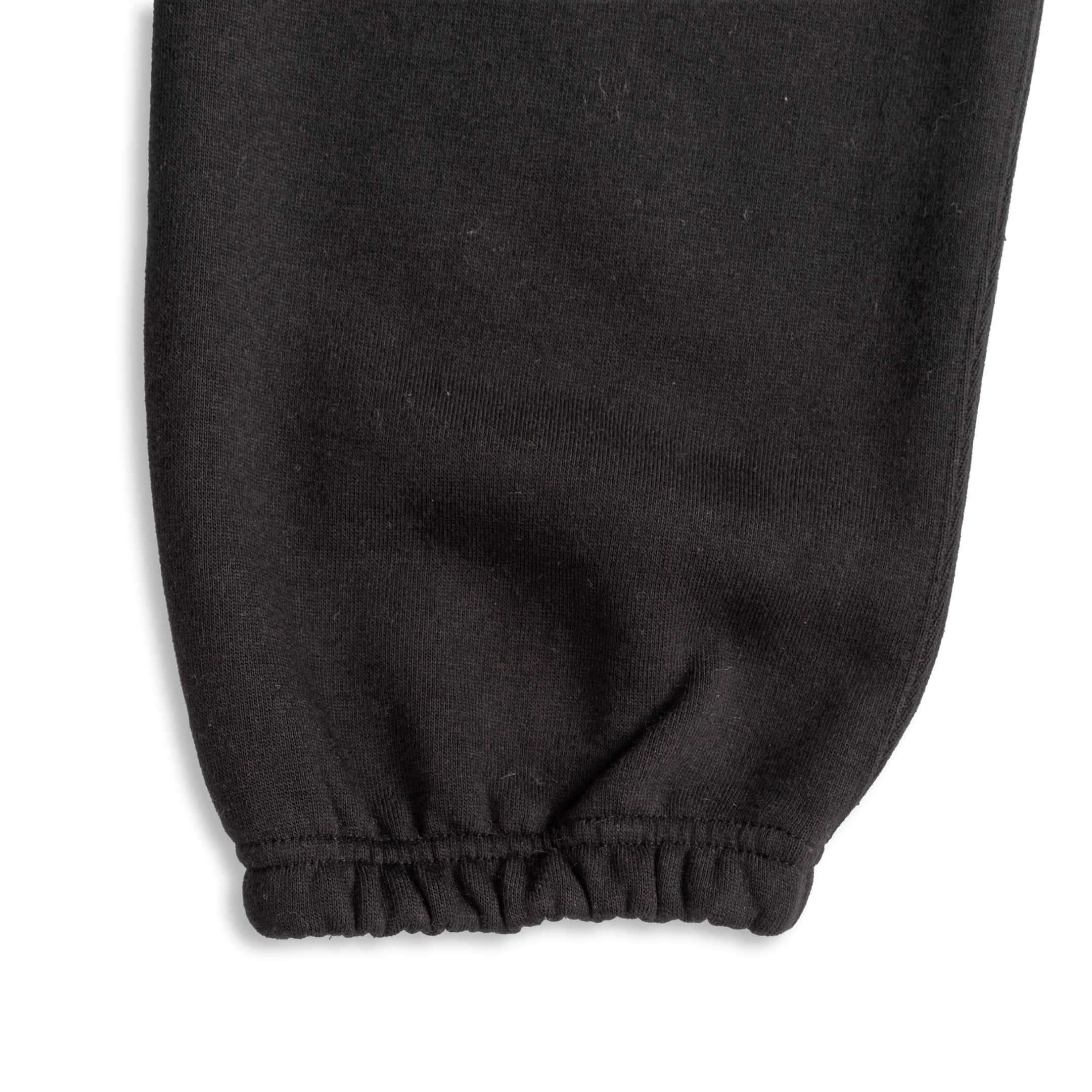 The Real McCoy's 10 oz Loopwheel Sweatpants Black - Image 5