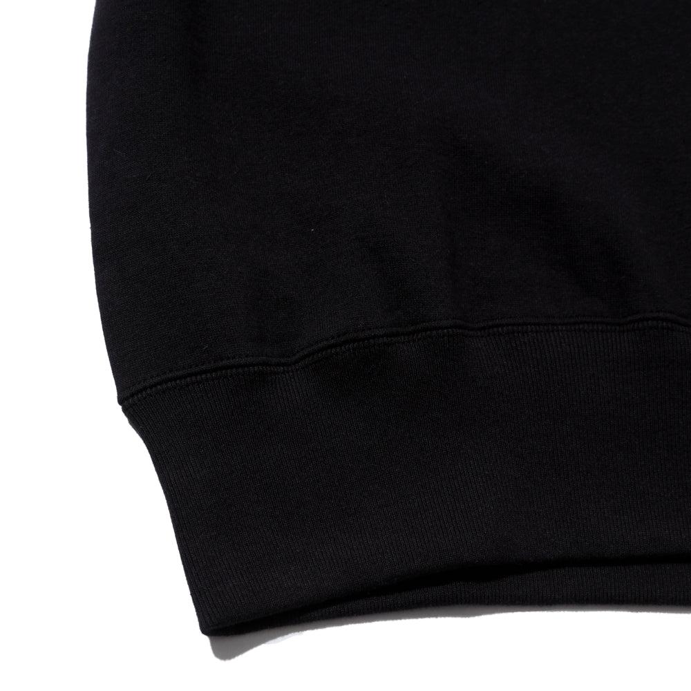 The Real McCoy's 10.oz Loopwheel Sweatshirt Black - Image 5