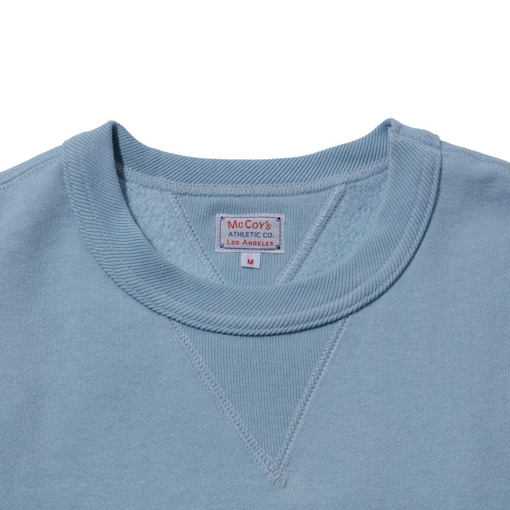 The Real McCoy's 10.oz Loopwheel Sweatshirt Saxe - Image 3