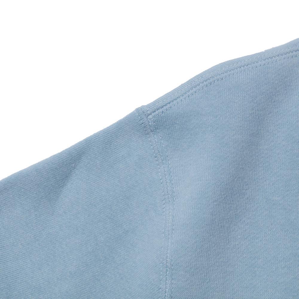 The Real McCoy's 10.oz Loopwheel Sweatshirt Saxe - Image 6