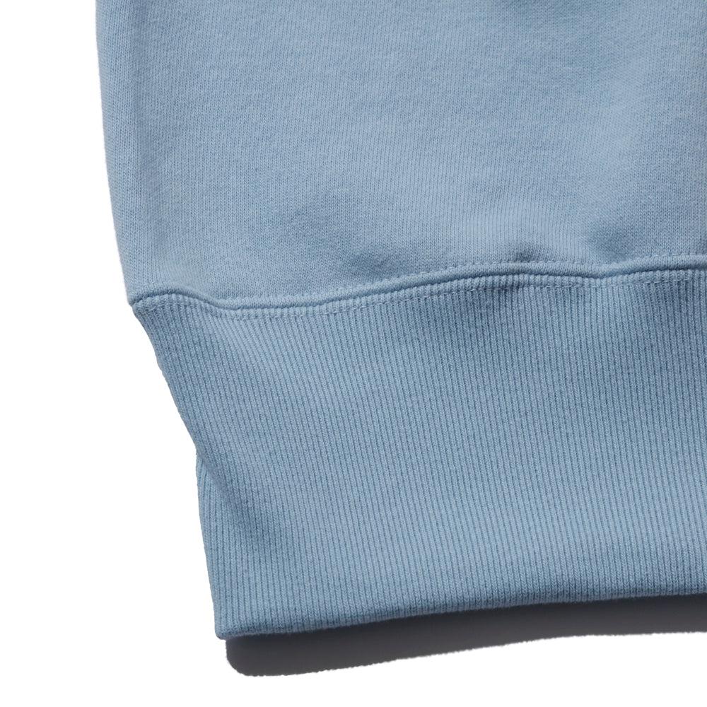 The Real McCoy's 10.oz Loopwheel Sweatshirt Saxe - Image 7