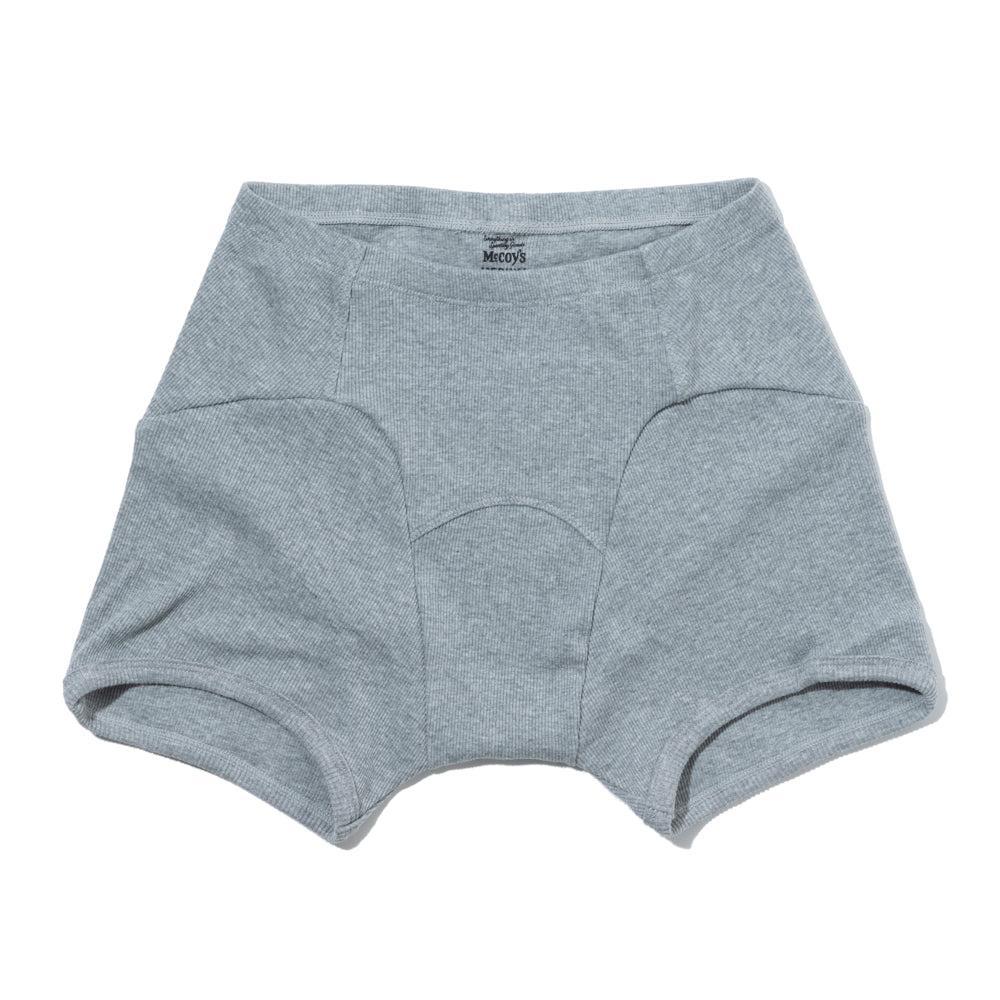 The Real McCoy's 2 Pack Athletic Underwear Grey