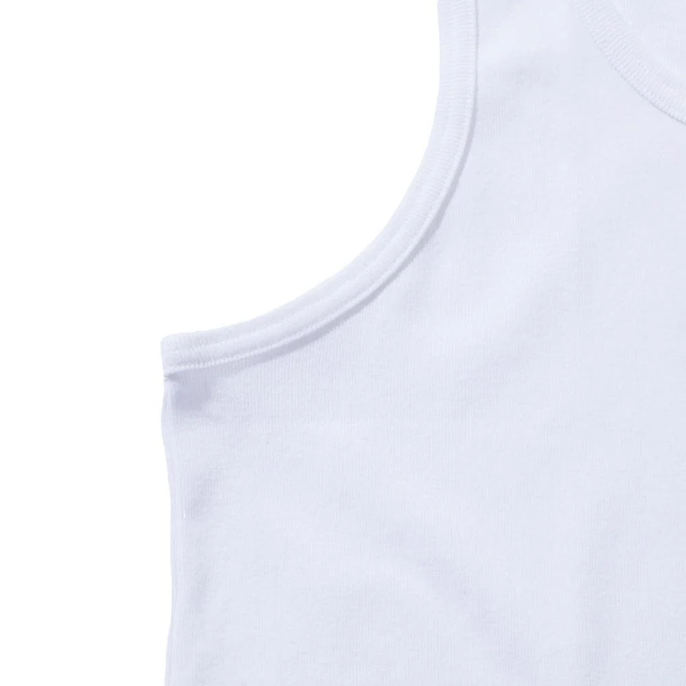 The Real McCoy's 2pcs Pack Undershirt White - Image 4