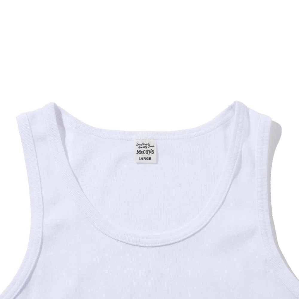 The Real McCoy's 2pcs Pack Undershirt White - Image 5